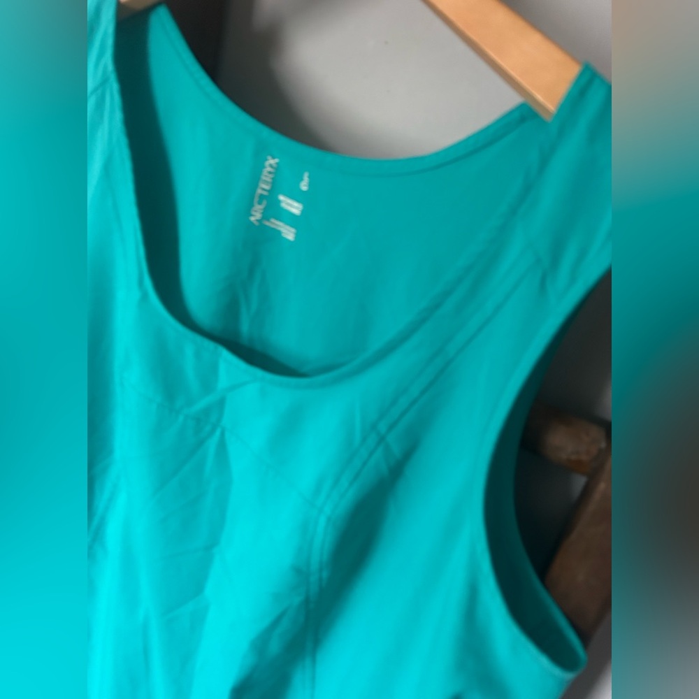 Arc'teryx Teal Sleeveless Midi Dress - Picture 2 of 6